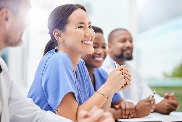 Nurses learning