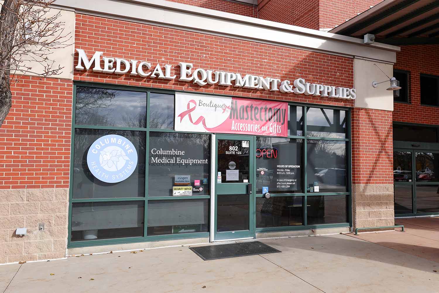Medical Equipment and Supplies Exterior